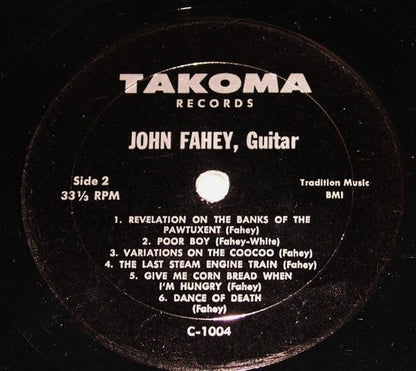 John Fahey - Vol 3 / Dance Of Death & Other Plantation Favorites (LP) (Very Good (VG)) USED
