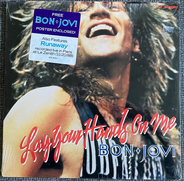 Bon Jovi - Lay Your Hands On Me (12") (Mint (M)) USED