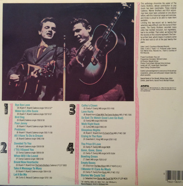Everly Brothers - 24 Original Classics (LP) (Mint (M)) USED