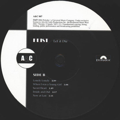 Feist - Let It Die (LP) (Very Good Plus (VG+)) USED