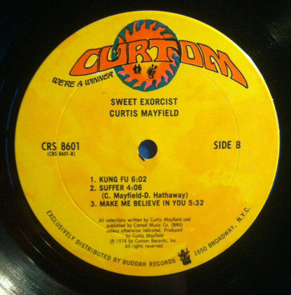 Curtis Mayfield - Sweet Exorcist (LP) (Very Good Plus (VG+))