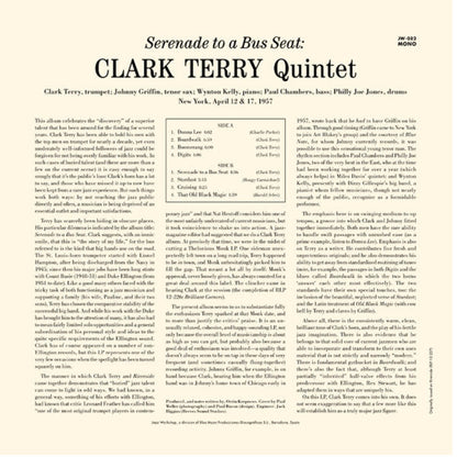 Clark Terry Quintet - Serenade To A Bus Seat LP (180g, Limited Edition, Remastered, Mono, Jazz Workshop)