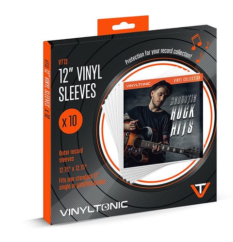 12" VINYL SLEEVES (x10) [Accessories]
