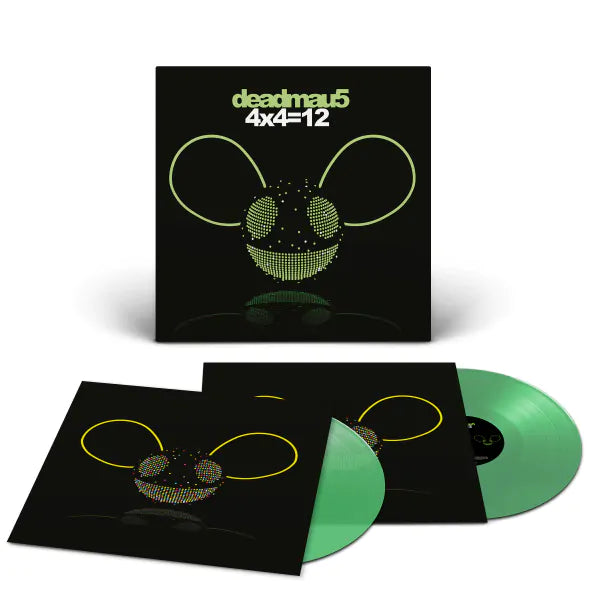 Deadmau5 - 4x4=12 2LP (Clear Vinyl, Green)