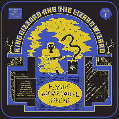 King Gizzard & The Lizard Wizard - Flying Microtonal Banana LP (Neon Yellow Vinyl)