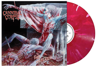 Cannibal Corpse – Tomb Of The Mutilated LP (Red & White Swirl Vinyl)
